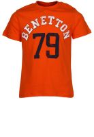 United Colors of Benetton Orange T-Shirt