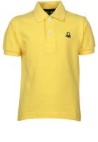 United Colors of Benetton Yellow Polo T-Shirt