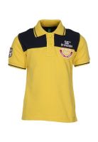 United Colors of Benetton Yellow Polo T Shirts