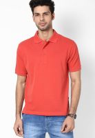 Wilkins & Tuscany Pink Solid Polo T-Shirts