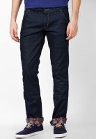 Wrangler Blue Low Rise Regular Fit Jeans