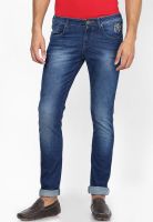 Wrangler Blue Low Rise Skinny Fit Jeans