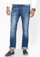 Wrangler Blue Slim Fit Jeans(Millard)