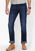 Wrangler Blue Slim Fit Jeans(Millard)