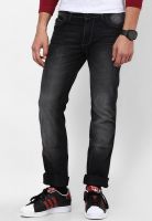 Wrangler Brushed Black Slim Fit Jeans