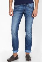 Wrangler Light Blue Low Rise Regular Fit Jeans