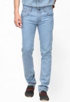 Yepme Light Blue Solid Slim Fit Jeans