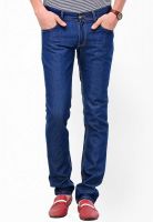 Yepme Solid Blue Slim Fit Jeans