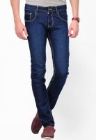 Yepme Solid Blue Slim Fit Jeans