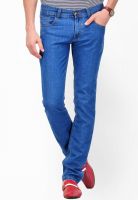 Yepme Solid Light Blue Slim Fit Jeans