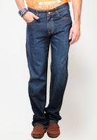 Yepme Solid Navy Blue Slim Fit Jeans