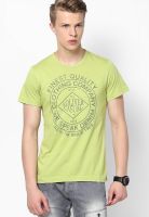 s.Oliver Green Round Neck T-Shirt