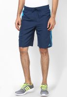 Adidas Printed Navy Blue Shorts