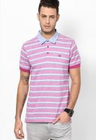 Arrow Sports Pink Polo T-Shirt