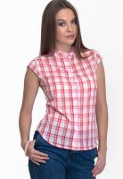 Belle Fille Pink Checks Shirt