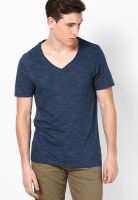 Burton Blue V Neck T-Shirt