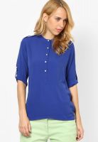 Femella Blue Button Down Cdc Shirt