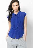 Gipsy Blue Solid Shirt