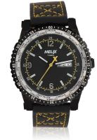 Helix 12Hg03 Black/Black Analog Watch