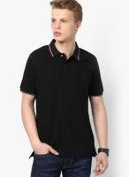 Indian Terrain Black Polo T-Shirt