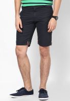 Indian Terrain Navy Blue Shorts(Slim Fit)