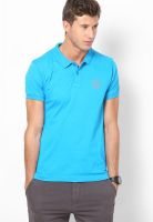 Jack & Jones Aqua Blue Polo T Shirt