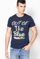 Jack & Jones Blue Crew Neck T Shirt