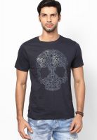 Jack & Jones Drak Grey Crew Neck T Shirt