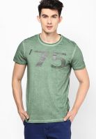 Jack & Jones Green Crew Neck T Shirt