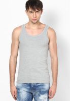 Jack & Jones Grey Crew Neck T Shirt