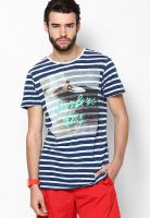 Jack & Jones Navy Blue Crew Neck T Shirt