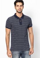 Jack & Jones Navy Blue Polo T Shirt