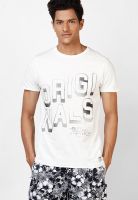 Jack & Jones White Crew Neck T Shirt