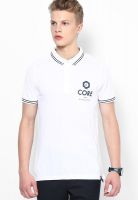 Jack & Jones White Polo T Shirt