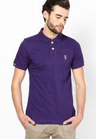 KILLER Purple Polo T Shirt