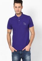 Lawman Pg3 Purple Solid Polo T-Shirts