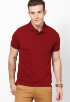 Lee Red Polo T-Shirt