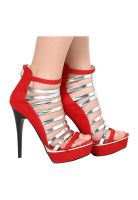 My Foot Red Stilettos