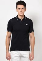 Nike As Gs Slim Black Polo T-Shirt