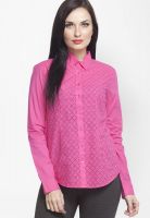 Oxolloxo Pink Embroidered Shirt