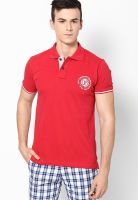 Pepe Jeans Red Polo T Shirts