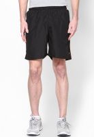 Proline Black Shorts With Zipper & Side Pipping