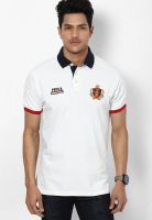 Proline Off White Solid Polo T-Shirts