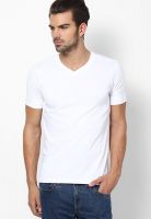 Proline White V Neck T-Shirt