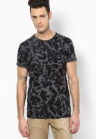 Puma Black Round Neck T-Shirt