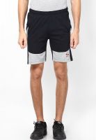 Sdl By Sweet Dreams Navy Blue Solid Shorts