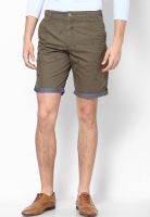 TBASE Olive Shorts