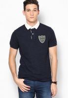 Tommy Hilfiger Blue Half Sleeve Polo T-Shirt