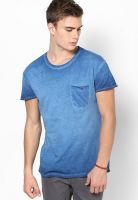 Tommy Hilfiger Blue Iris Round Neck T-Shirt