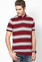 Tommy Hilfiger Cabernet-Pt / Maroon-Pt Polo T-Shirt